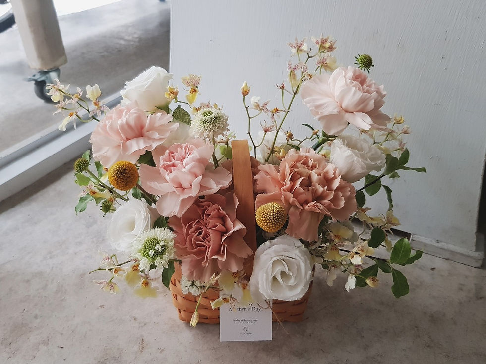 縮圖：春日花園粉|母親節鮮花盆