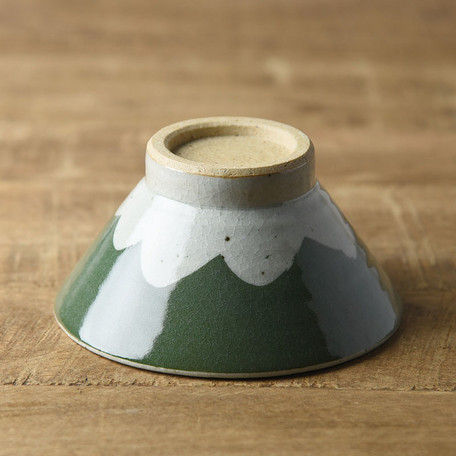 富士山碗 (綠)
