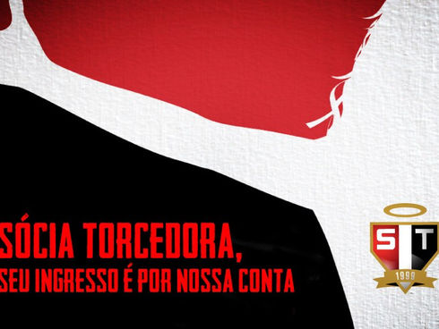 Sócia Torcedora, seu ingresso é por nossa conta!