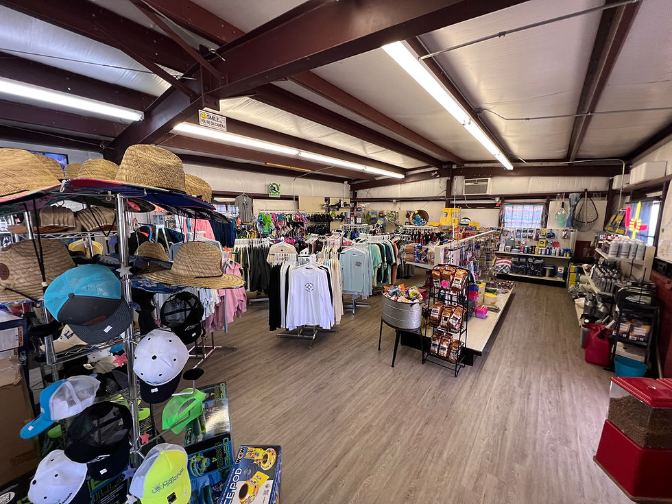 Ute Lake Marina Store in Logan, New Mexico - cold drinks, groceries and marine supplies