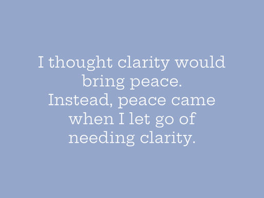 After the Fast: The Unsettled Space That Followed