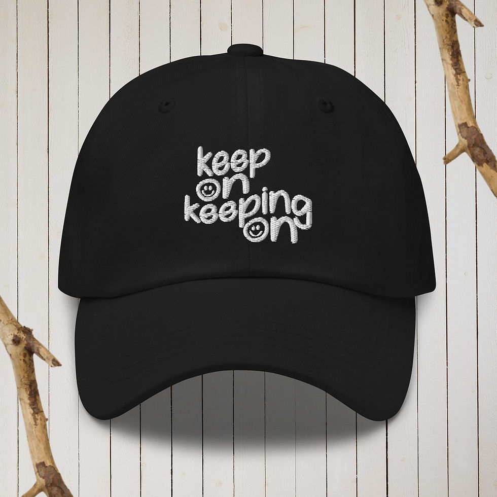 Thumbnail: "Keep On" Unisex Embroided Hat