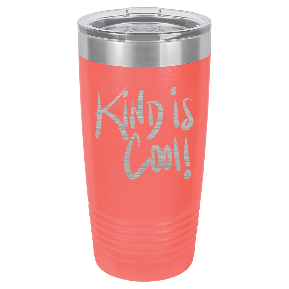 Thumbnail: 20 oz. Stainless Steel Laser Engraved Tumbler