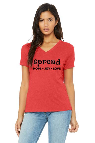 Thumbnail: "Spread Hope.Joy.Love." T-Shirt