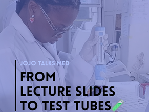 From Lecture Slides to Test Tubes🧪