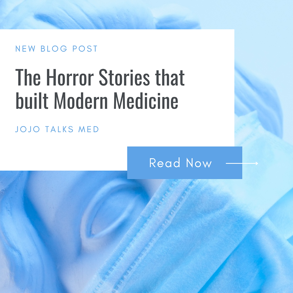 The Horror Stories that built Modern Medicine💊