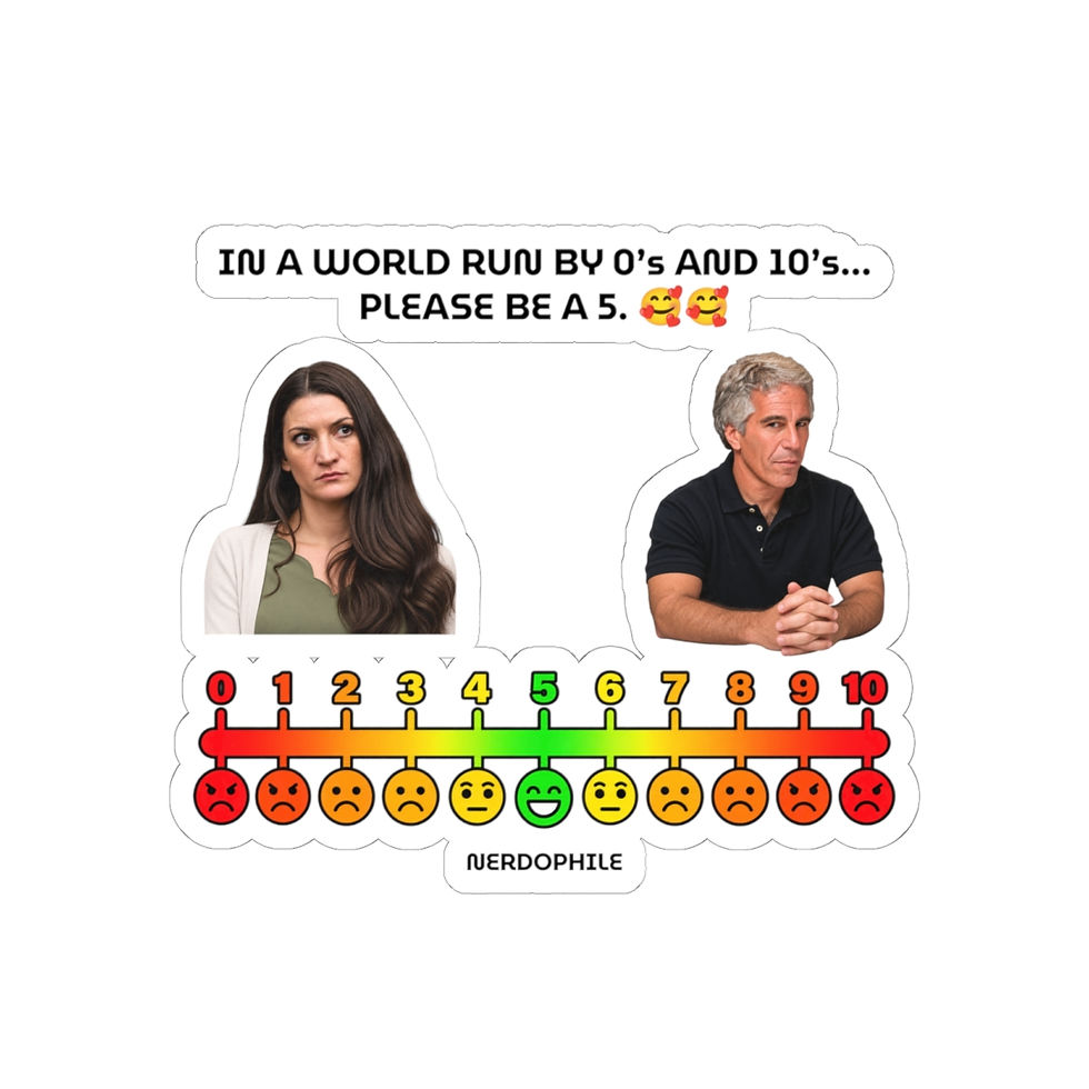 Thumbnail: Jeffrey Epstein and Lindsay Clancy Stickers