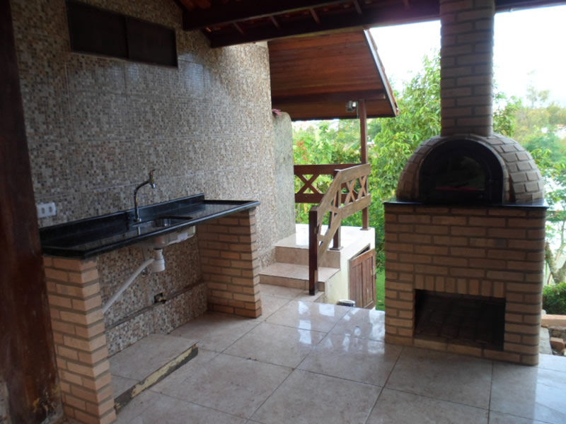 Churrasqueira, forno, fogão a lenha e balcões em Cond. Nossa Senhora do Carmo (foto 5)