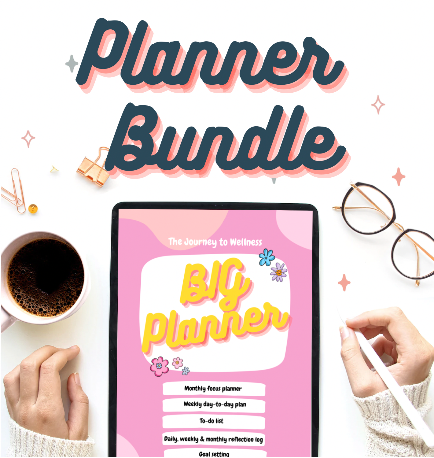 Daily | Weekly | Monthly planner - The BIG planner bundle
