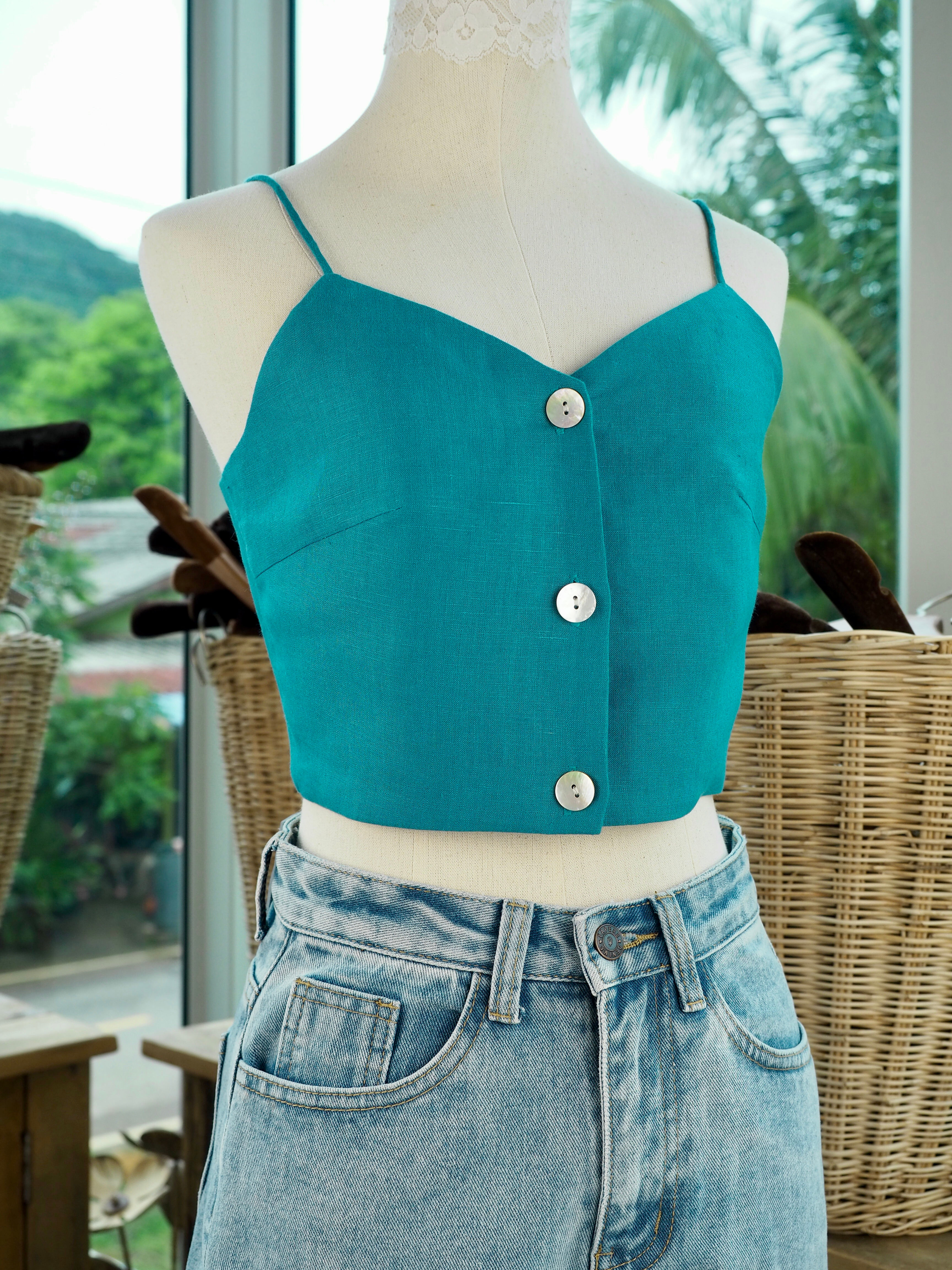 Short Top Turquoise