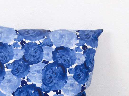 Thumbnail: Blue Floral Cushion