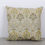 Thumbnail: Art Nouveau themed gold and green cushion