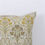Thumbnail: Art Nouveau themed gold and green cushion