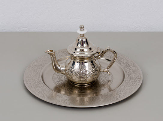 Thumbnail: Moroccan Silverplate Tea Service