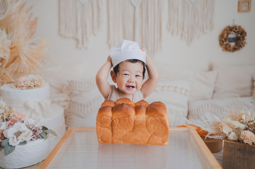 パンで1歳バースデー