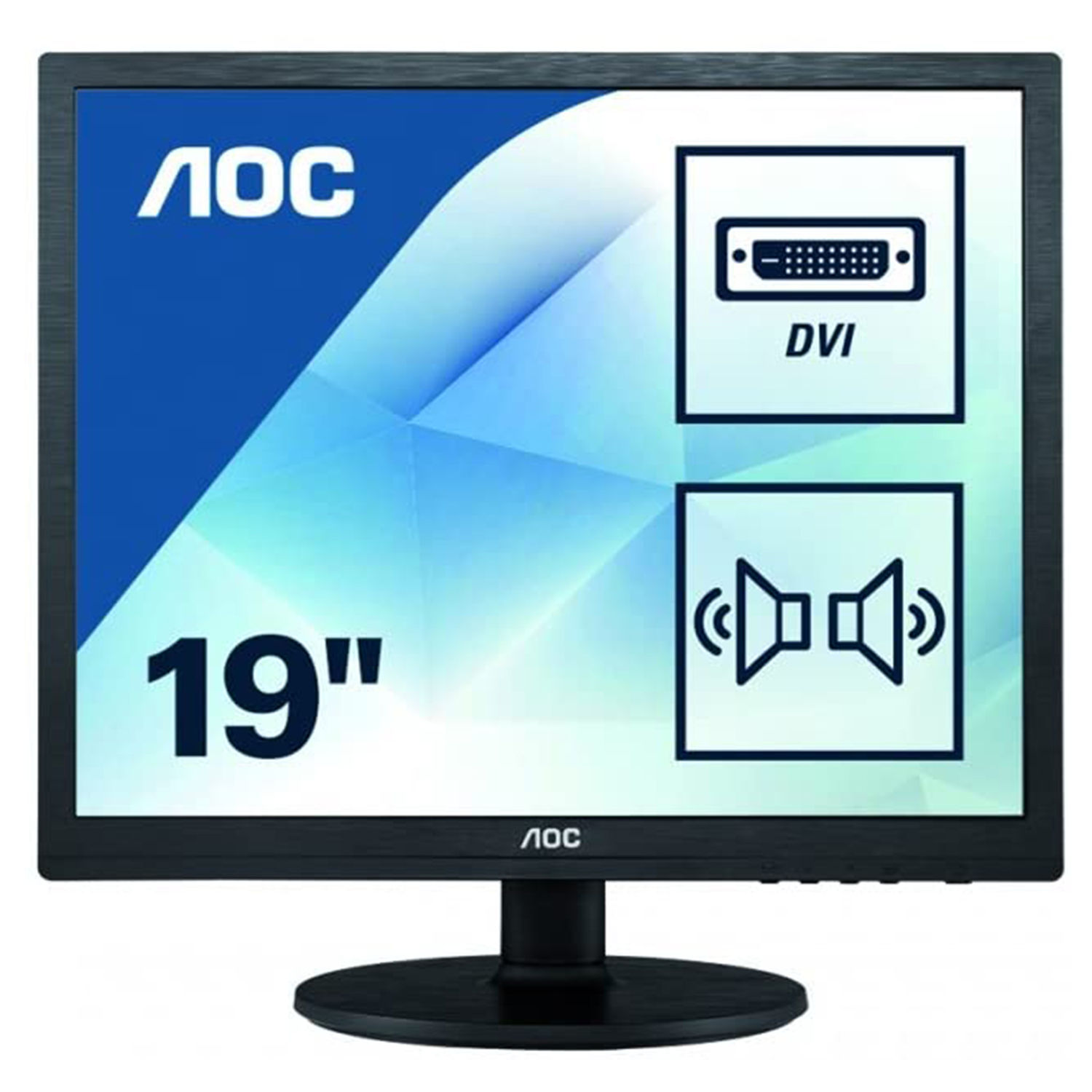 i960Srda - 19" - IPS - SQUARE/VGA/DVI/SPEAKER/TCO