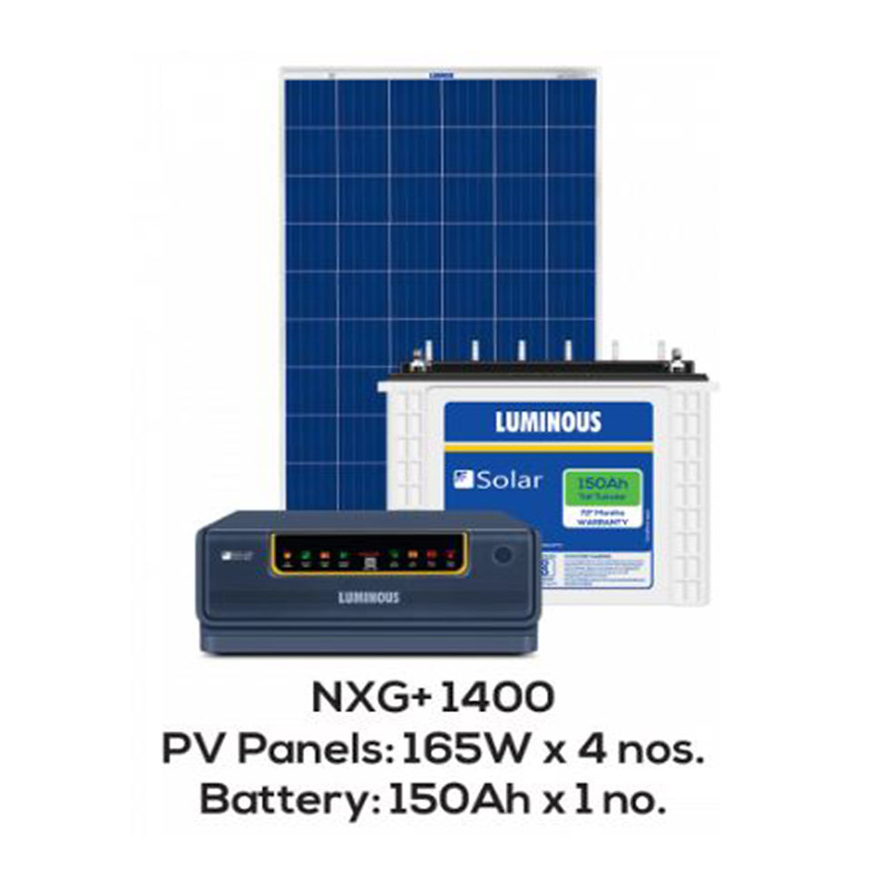 Solar Off Grid Combo - 900 VA (BIS Certified)