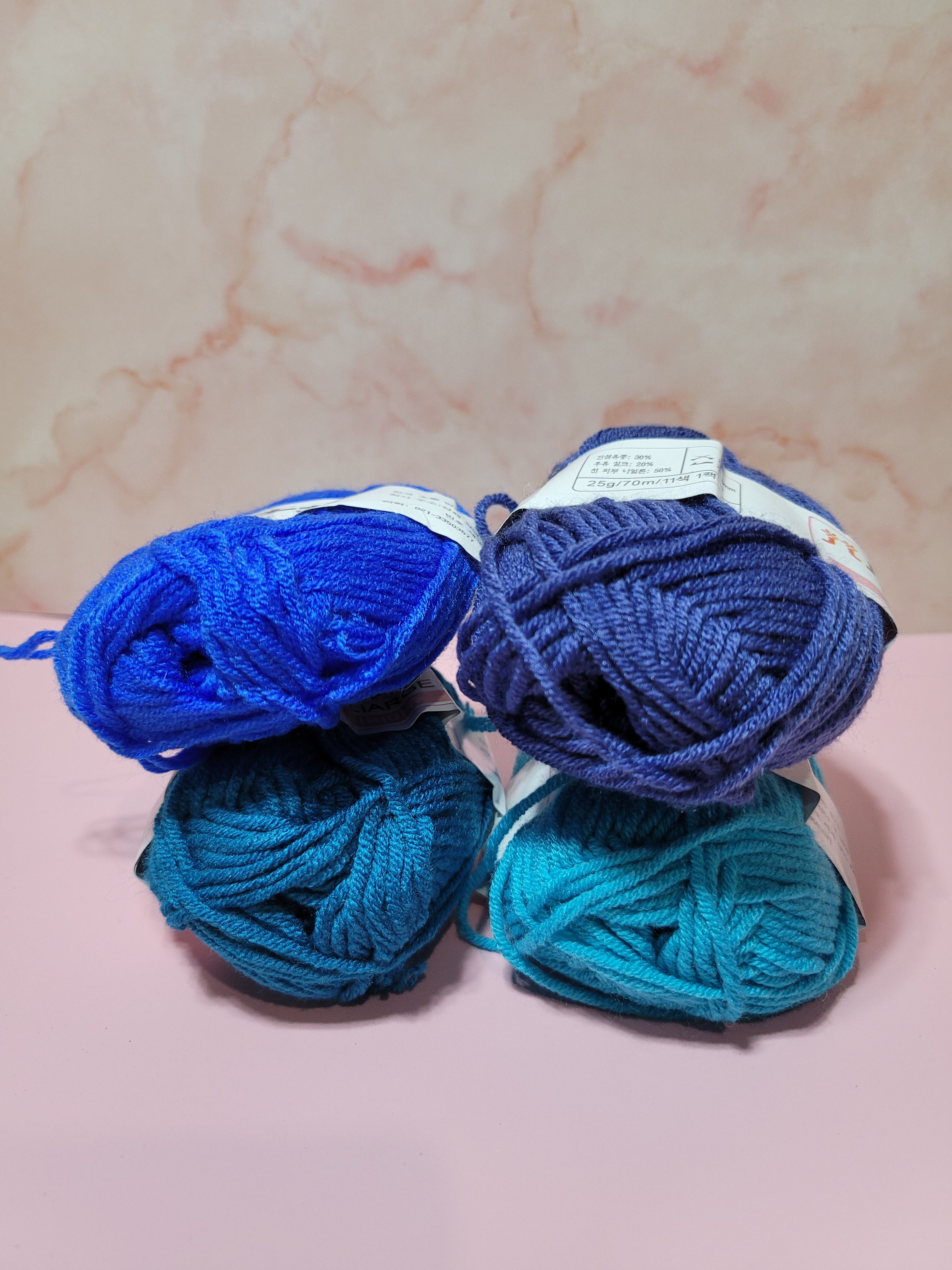 Mixed Yarn Ball lot– 2.50oz | Knitting & Crochet Yarn |Craft Yarn