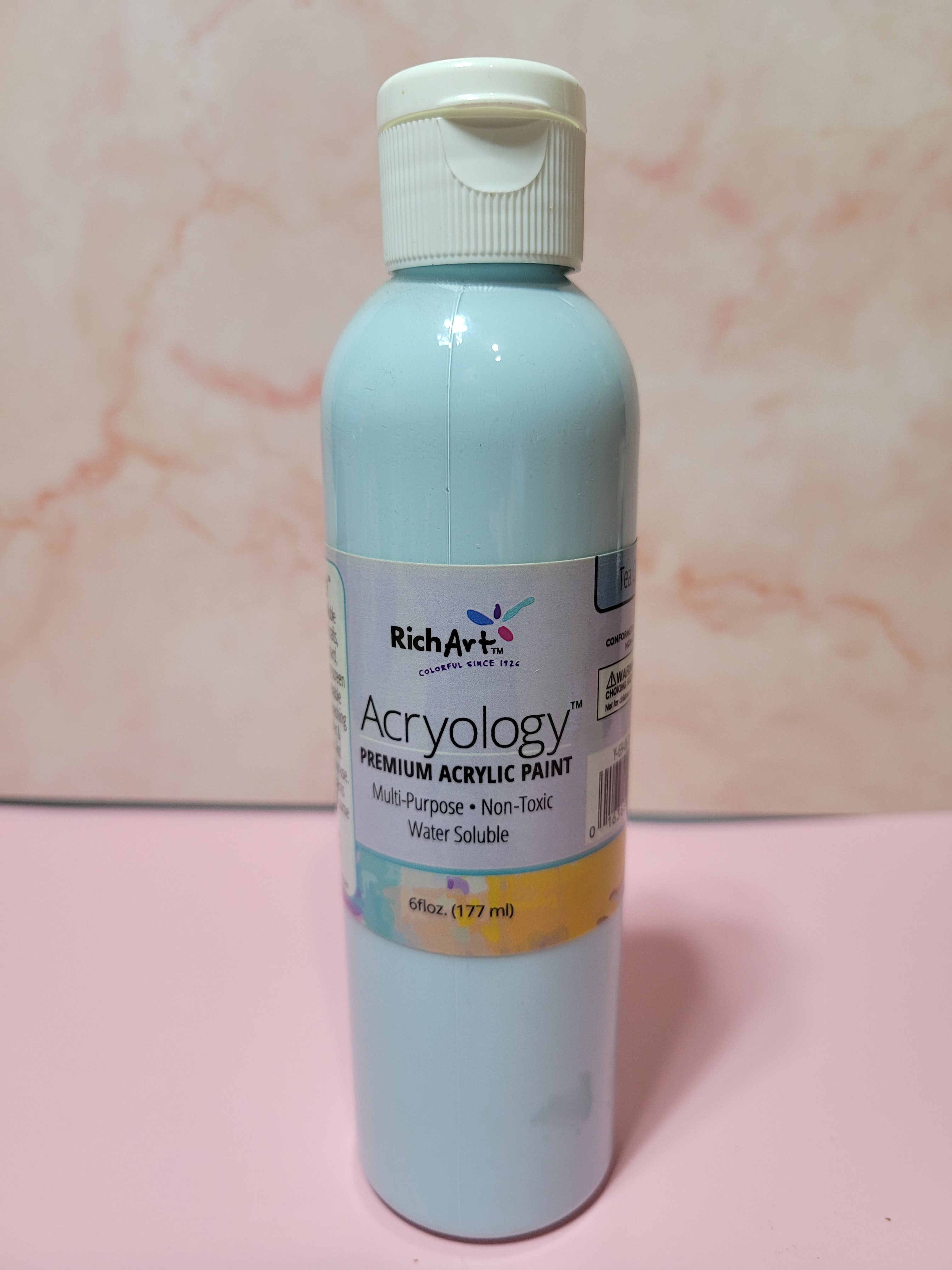 RichArt Acryology Light Blue Acrylic Paint 6 oz