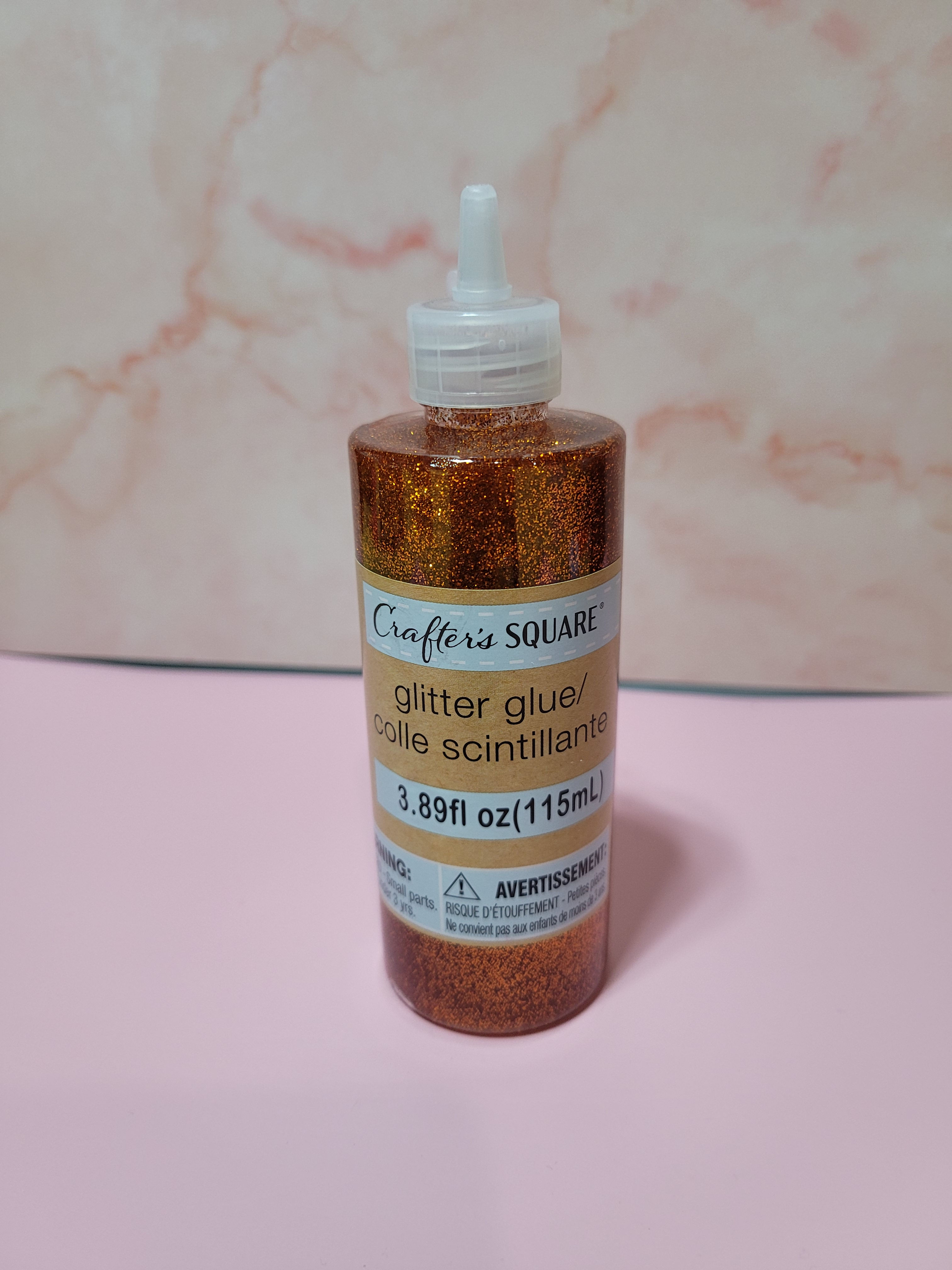 Crafter Square - Orange- Glitter Glue
