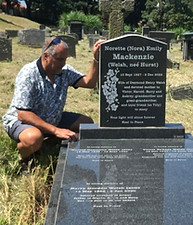 Stellawood Welsh grave with Aubrey.jpg