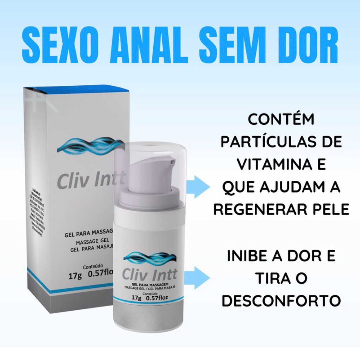 CLIV INTT - GEL ANESTÉSICO EXTRA FORTE - 17 G