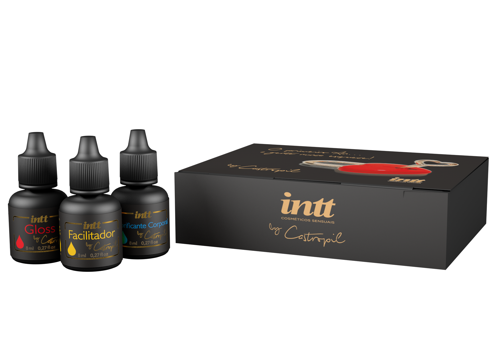 Gel Meu Primeiro Anal - UNISSEX - KIT - 3 x 1 INTT