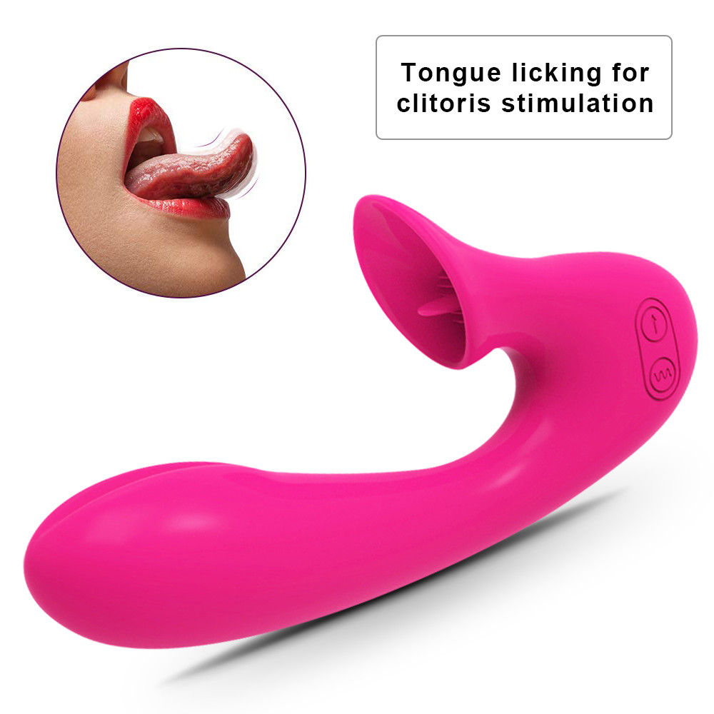 Vibrador Ponto G com Língua