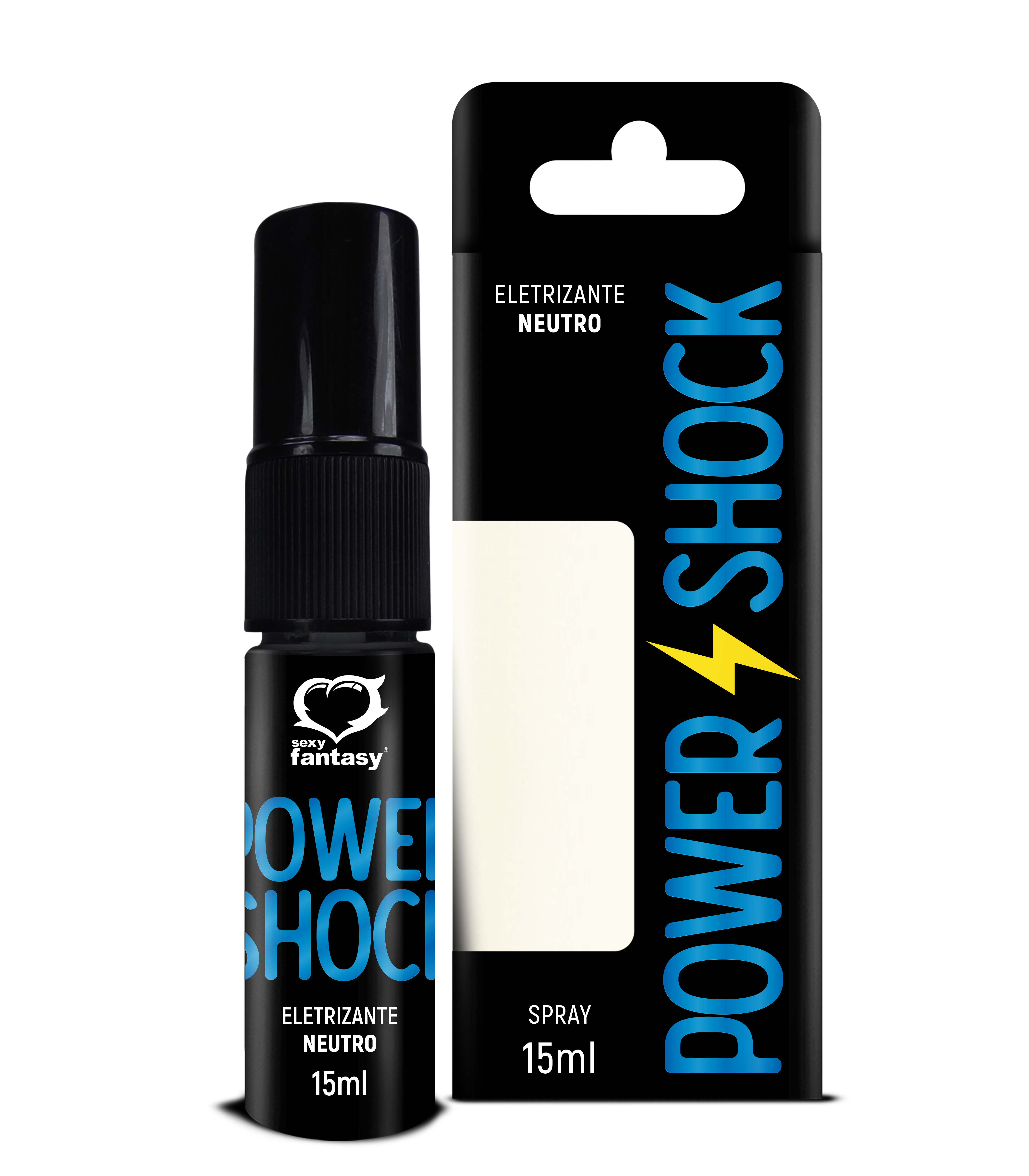 Gel Power Shock Beijável 15 ml - Neutro