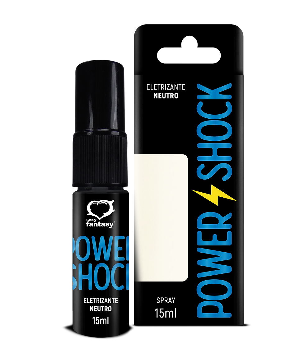 Gel Power Shock Beijável 15 ml - Neutro