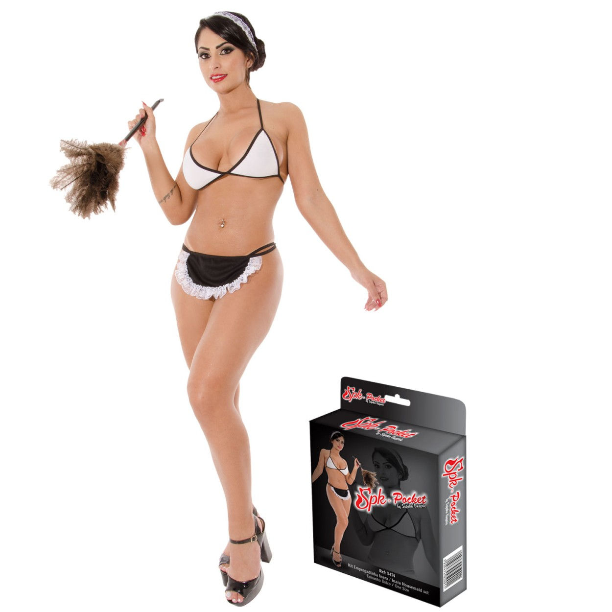 Fantasia Empregadinha Inara Pocket