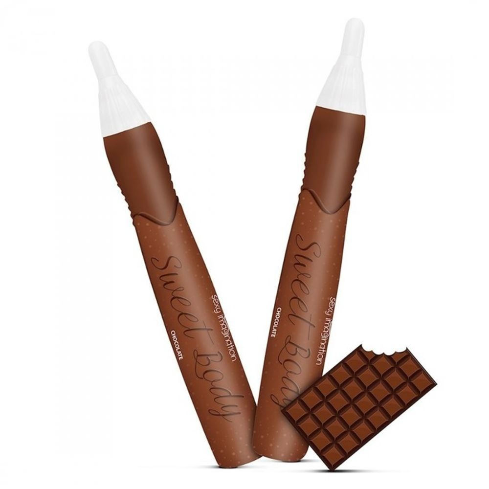 CANETA COMESTÍVEL 25G CHOCOLATE