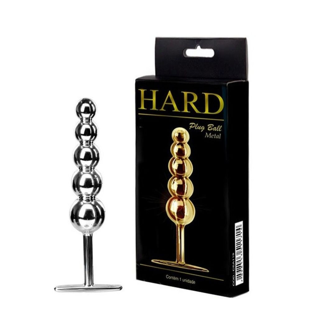 Plug em Metal 5 Esferas