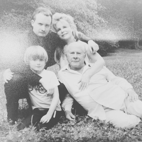 Art Garfunkel, Kathryn, Art jr, Beau