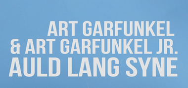 Détail de la pochette du single „Auld Lang Syne“