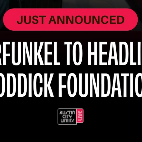 Art Garfunkel to headline 2026 Andy Roddick Foundation Gala – estratto dalla locandina dell’annuncio