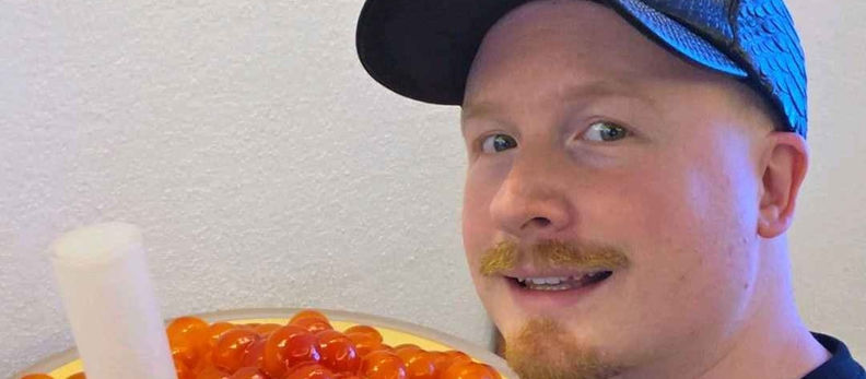 Art Garfunkel Jr. taking a creative break in the studio.