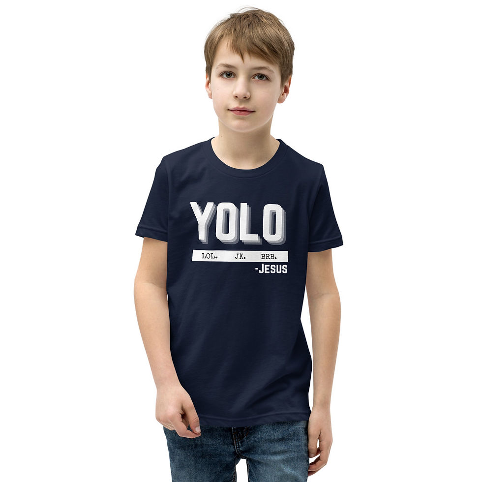 Thumbnail: YOLO Youth Short Sleeve Tee 