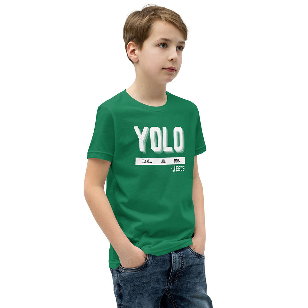 Thumbnail: YOLO Youth Short Sleeve Tee 