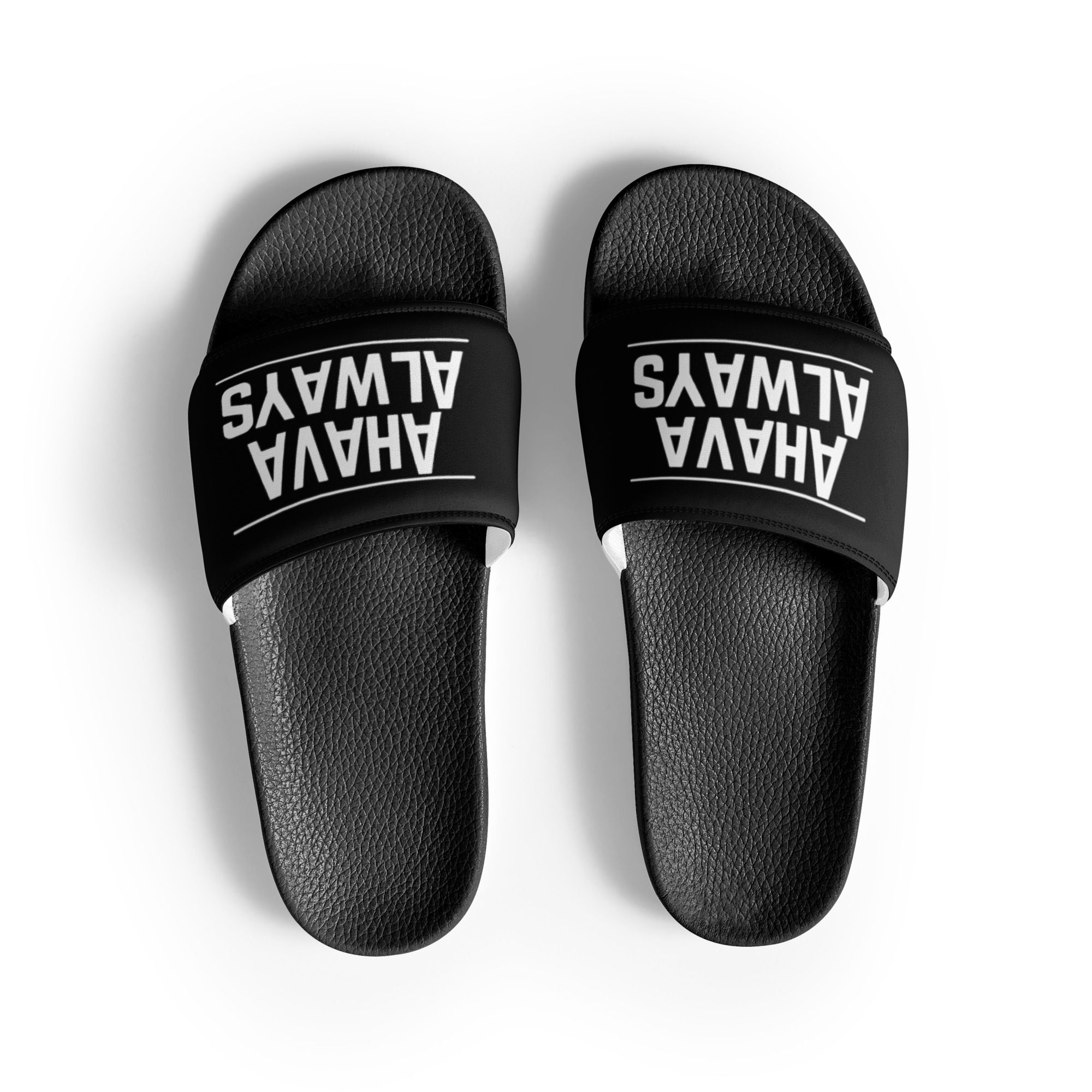 Men’s Black Slides
