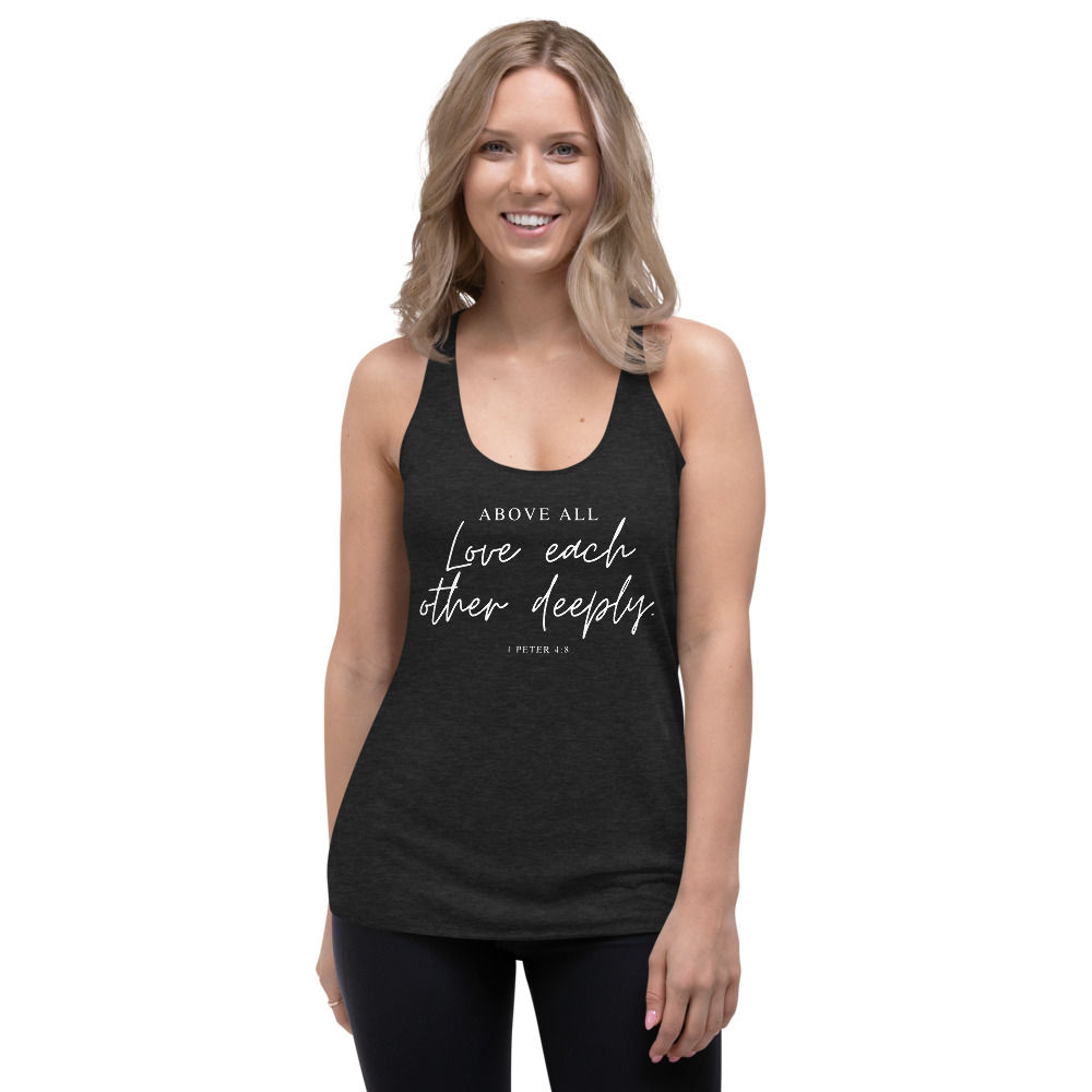 Love Deeply Women's Racerback Tank