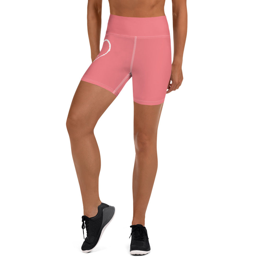 Bright Pink Ahava Always Yoga Shorts