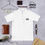 Thumbnail: Black Print Embroidered Polo Shirt