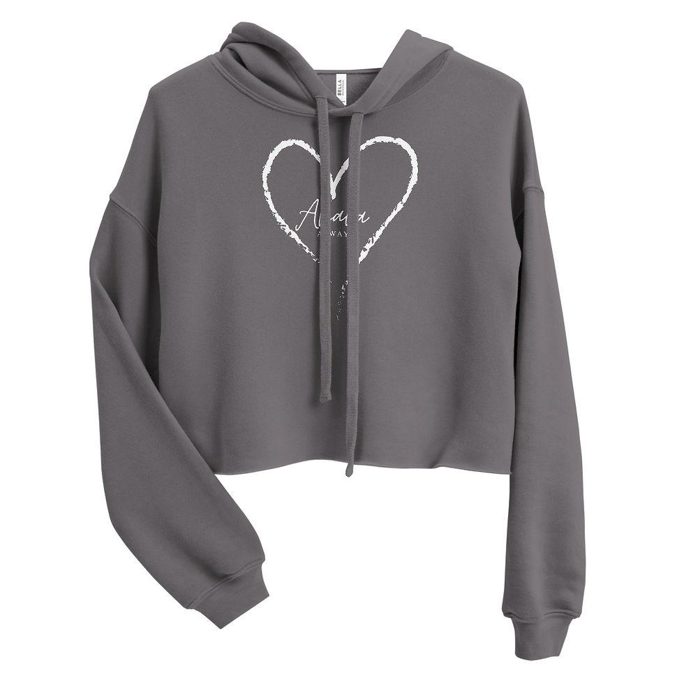 Thumbnail: Ahava Always Fitness Crop Hoodie
