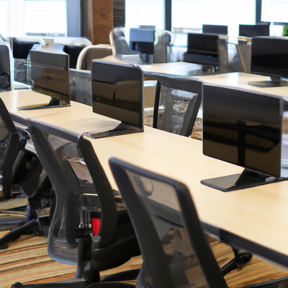 The changing role of workstations in modern office interiors.