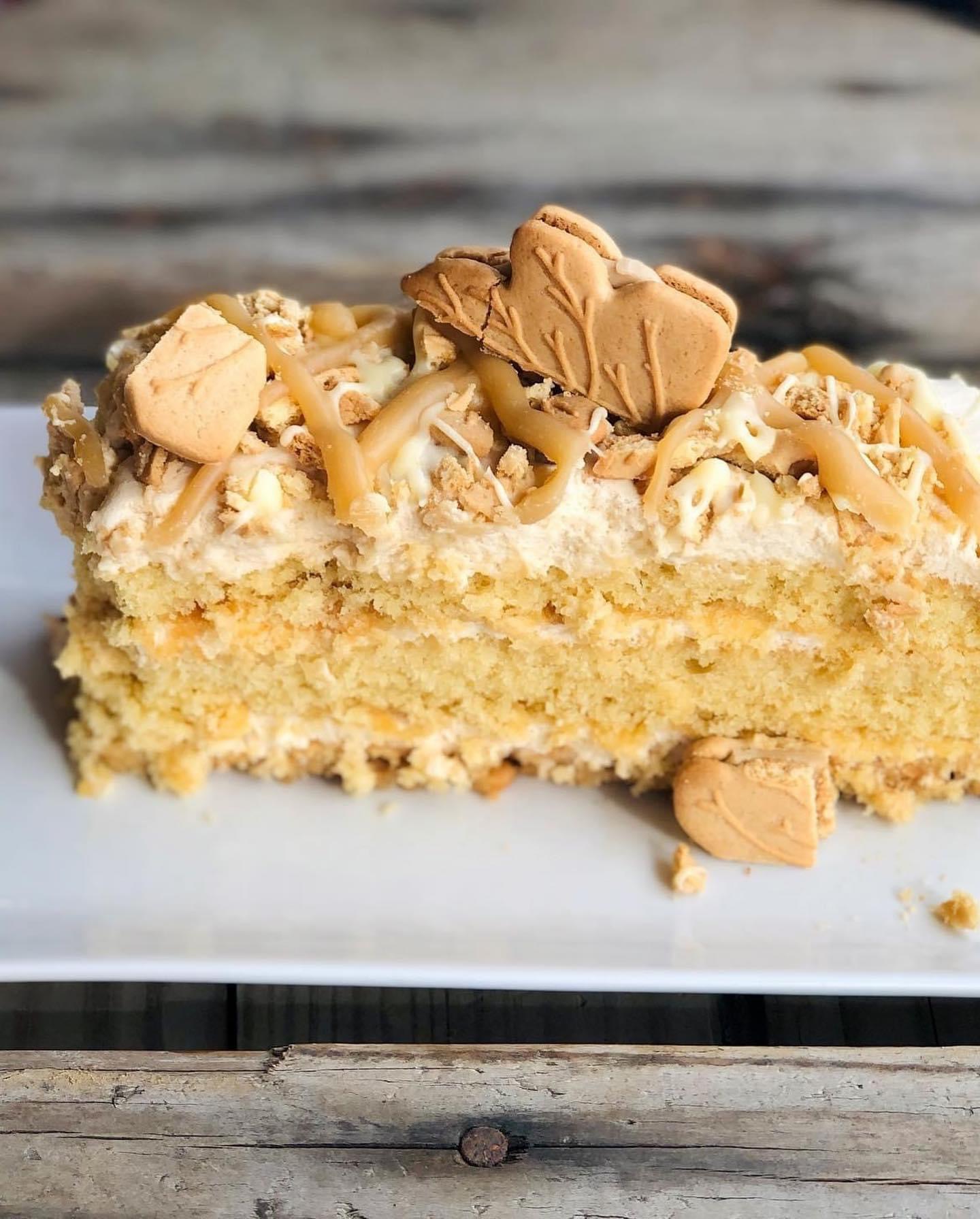 Portion - gateau à la feuille d'érable