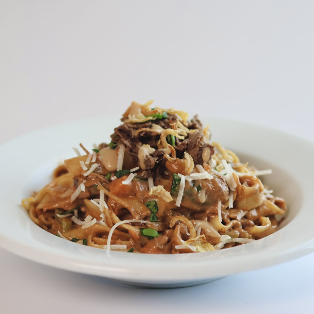 Pappardelles au boeuf braisé