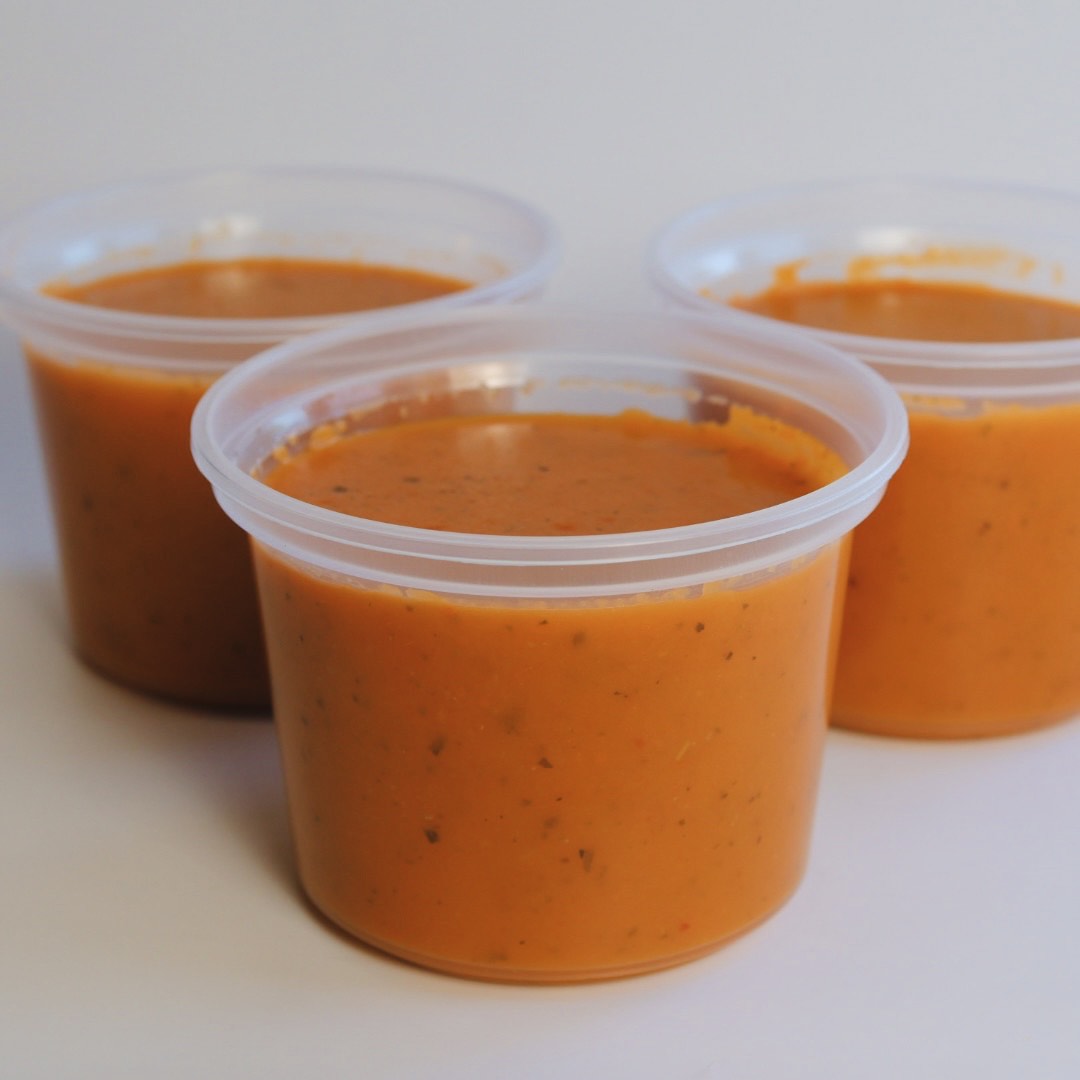 Tomates grillées, parmesan & basilic (1 L)