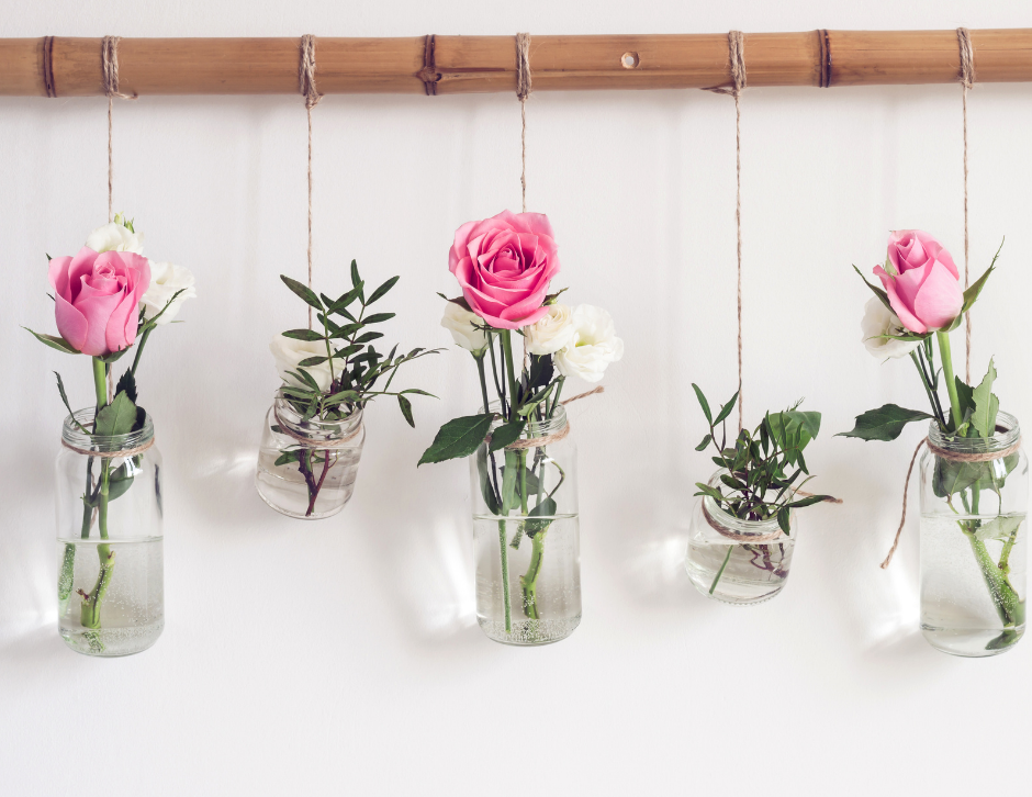 Upcycle jars into planters