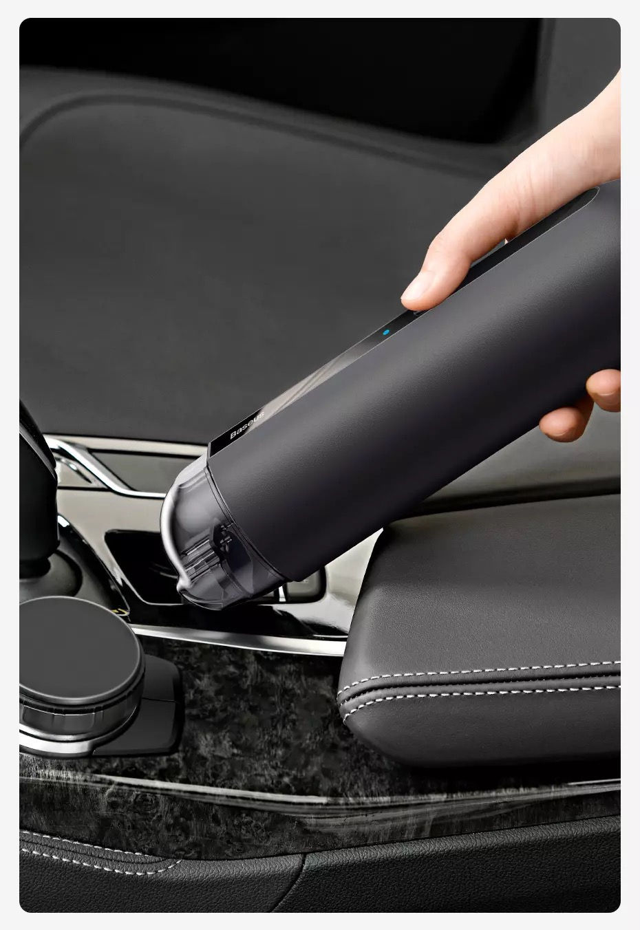 الصورة المصغرة: مكنسة كهربائية محمولة A2 - أخضر Baseus